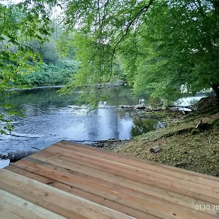 Siegstrand Mit Flusszugang *