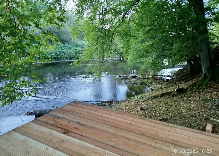 Siegstrand Mit Flusszugang *